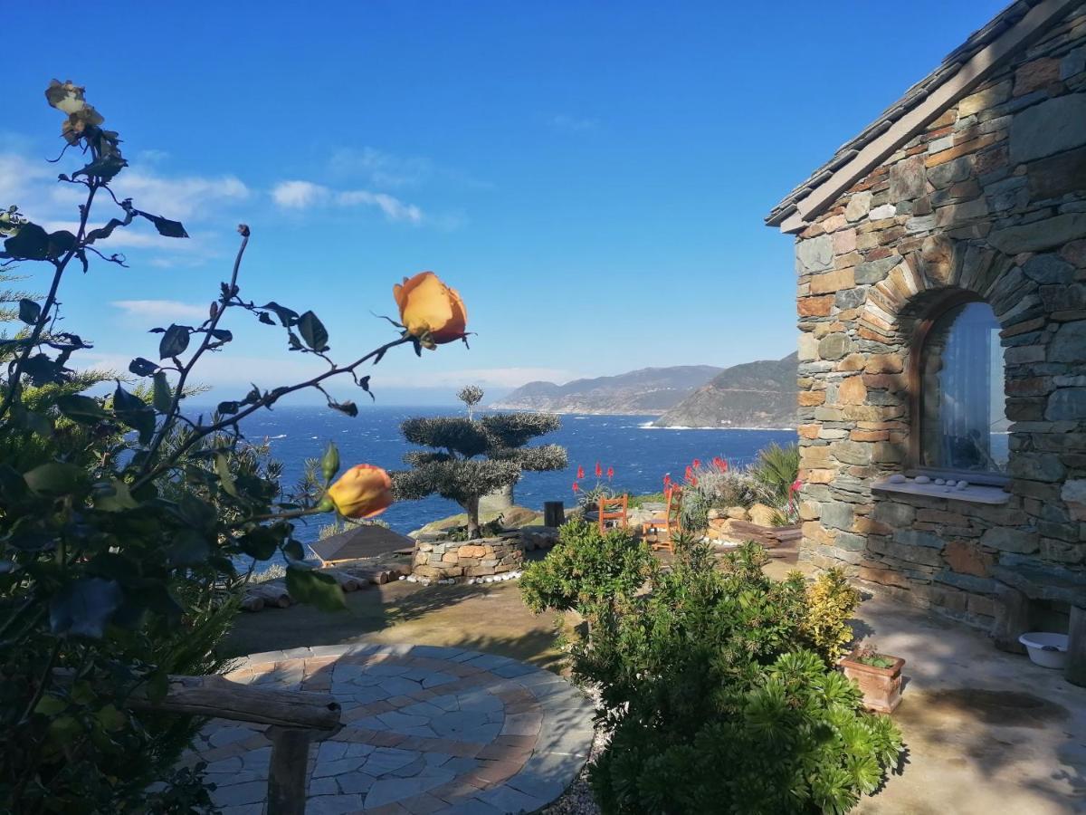 Coin De Paradis Vue Dominante Sur Mer, Montagne Et Tour Genoise Avec Jacuzzi