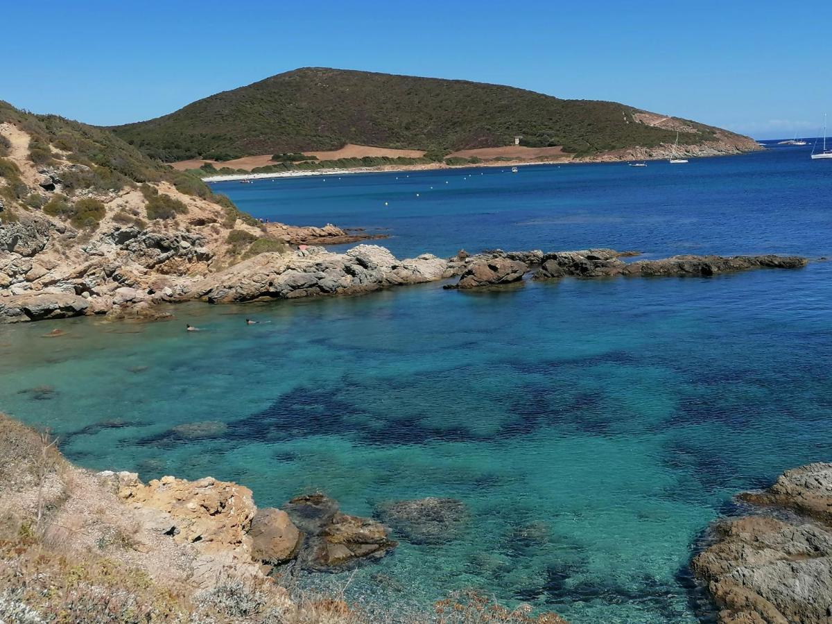 Coin De Paradis Vue Dominante Sur Mer, Montagne Et Tour Genoise Avec Jacuzzi Pino