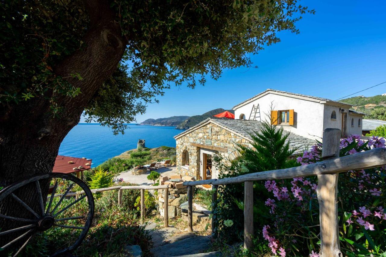 Coin De Paradis Vue Dominante Sur Mer, Montagne Et Tour Genoise Avec Jacuzzi Holiday home *
